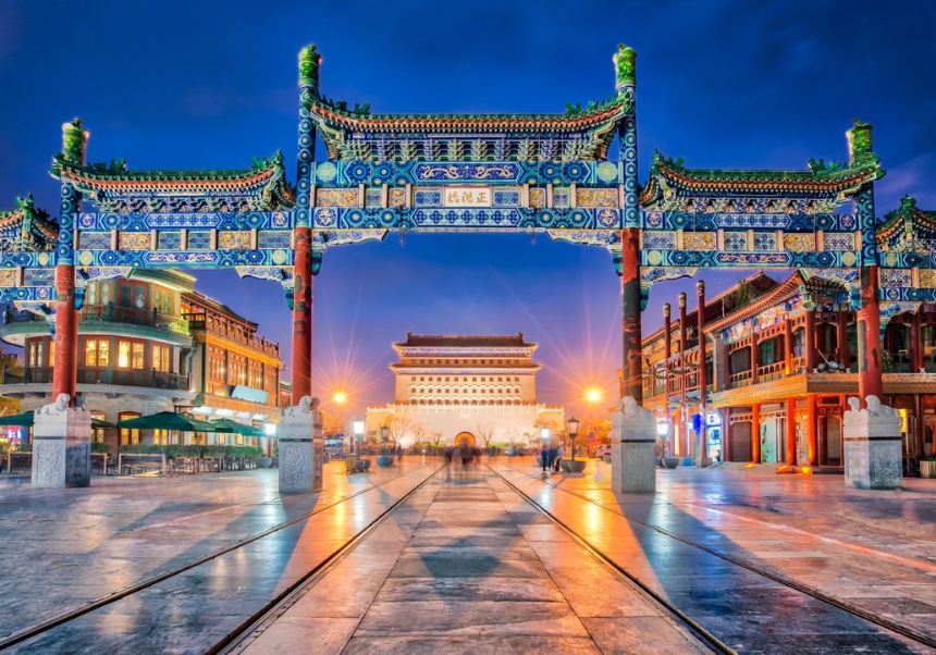 Arc d'un temple xinés
